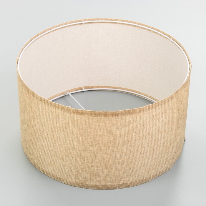 Абажур для торшера Абажур для торшера "Классика" Е27 бежевый 40х40х22см