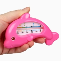 Термометр для ванны &laquo;Дельфин&raquo;, цвет Розовый