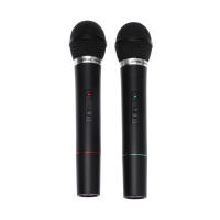 Беспроводная микрофонная система Ritmix RWM-210, 105 дБ, 100-10000 Гц, радиус до 10 м,черная Беспроводная микрофонная система Ritmix RWM-210, 105 дБ, 100-10000 Гц, радиус до 10 м,черная