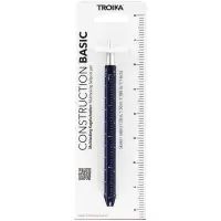 Ручка шариковая Construction Basic, темно-синяя