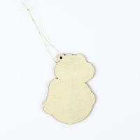 Ёлочная игрушка новогодняя &laquo;2025&raquo;, на Новый год, светится в темноте, дерево, 7,8 х 9,5 см