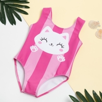 Купальник для девочки KAFTAN &laquo;Котик&raquo;, рост 128 см, цвет розовый