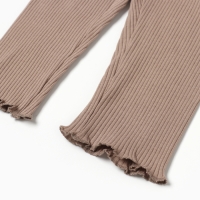 Леггинсы Крошка Я Olives, р. 68-74, коричневый