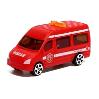 Набор машин &laquo;Пожарная техника&raquo;, 4 штуки