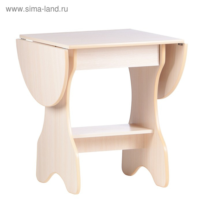 Стол обеденный Эко, 620/1235х600х750, Дуб молочный