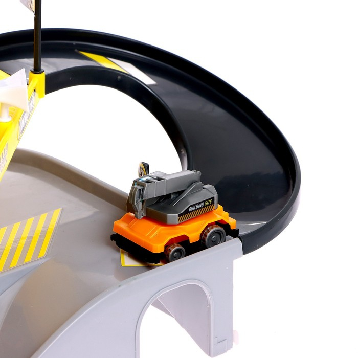 Игровой набор &laquo;Стройплощадка&raquo;, 2 уровня, вертолетная площадка
