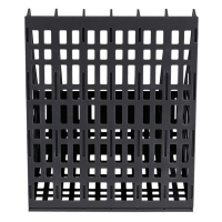 Лоток для бумаг cборный, вертикальный, 6 отделений, чёрный Лоток для бумаг cборный, вертикальный, 6 отделений, чёрный