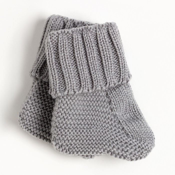 Новогодний подарочный набор Крошка Я &laquo;Тигруля&raquo;, плед 90х100см, пинетки 10-12 см