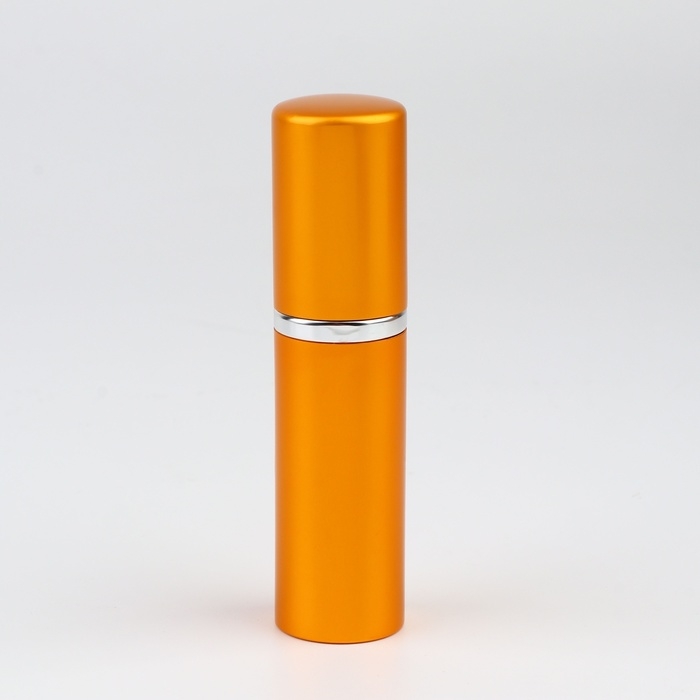 Флакон для парфюма, с распылителем, 10 мл, цвет золотистый