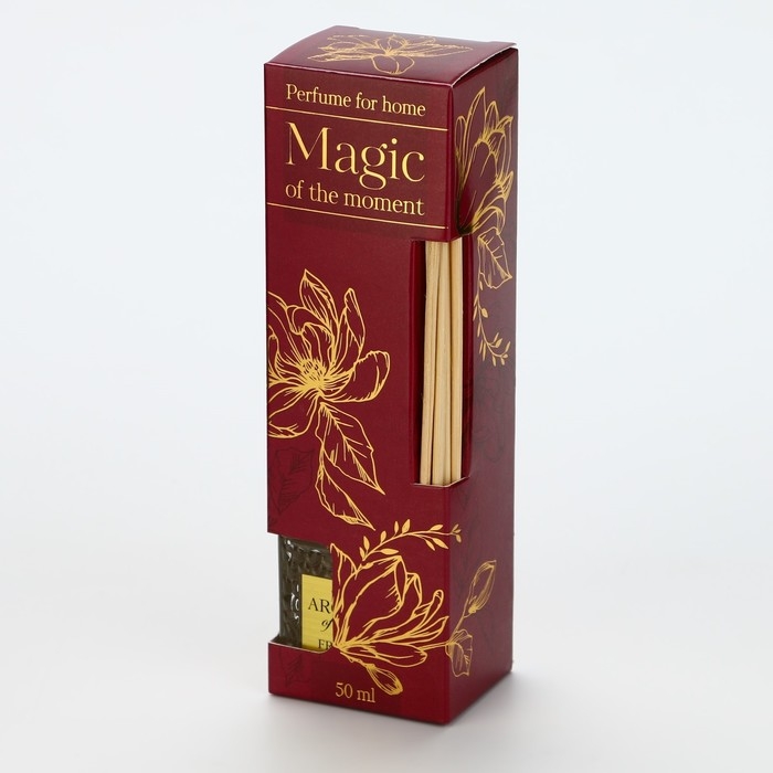 Диффузор ароматический палочки, ароматизатор для дома &laquo;Аромадиффузор: For home&raquo;, аромат фруктовый, 50 мл.