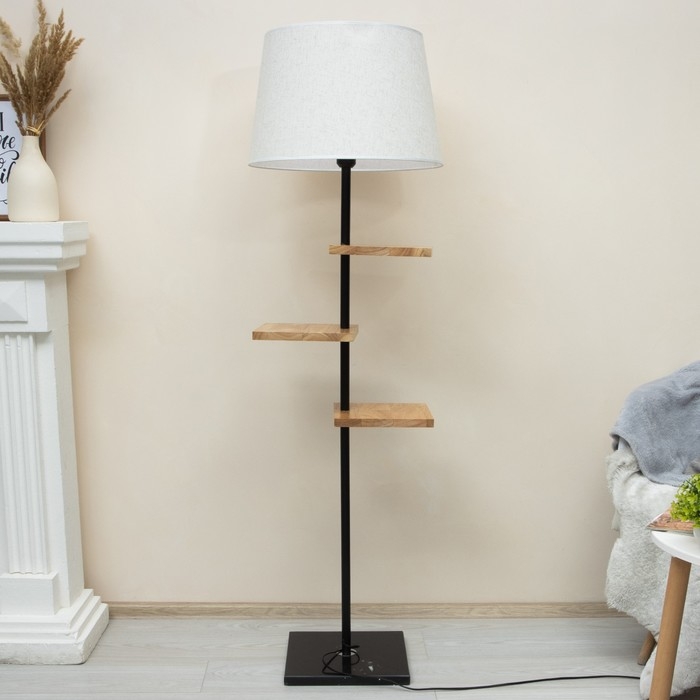 Торшер 19074/1 E27 40Вт черный 40х20х170 см