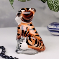 Сувенир "Тигр Шерхан&raquo;, гжель, цветной