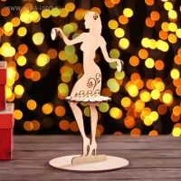 Салфетница деревянная &laquo;Ванесса&raquo;, с держателем для чая, 25&times;13&times;13 см