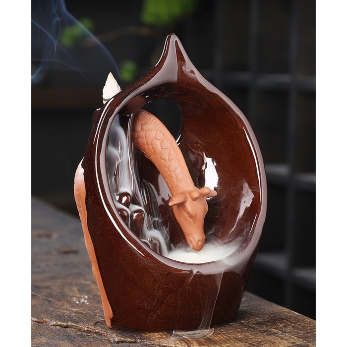 Подставка для благовоний Подставка для благовоний "Жираф на водопое" 22х13см