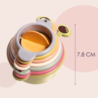 Развивающая пирамидка &laquo;Улиточка&raquo;, 7 предметов