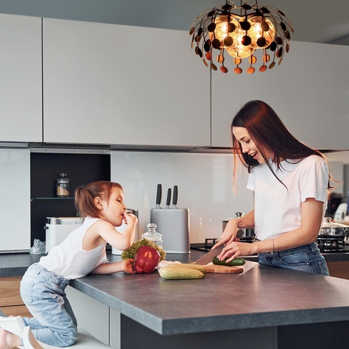 Светильник BayerLux Светильник BayerLux "Дикси" 3хЕ27 40Вт черный 45х45х22-122см