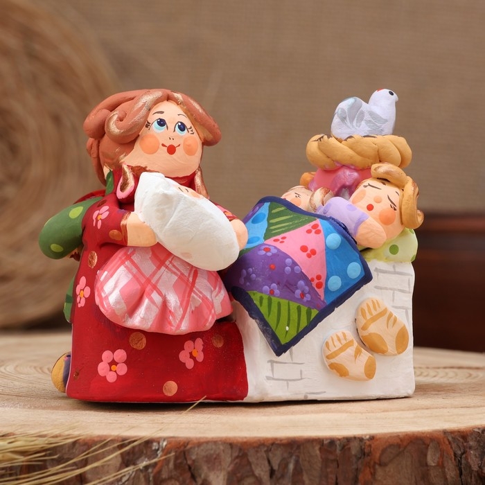 Ковровская игрушка Ковровская игрушка "Печь", перевертыш, керамика