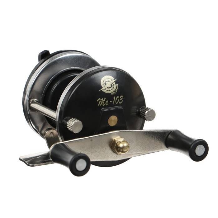 Катушка мультипликаторная, металл-пластик, переключатель 3 режима, цвет черный, 103 Катушка мультипликаторная, металл-пластик, переключатель 3 режима, цвет черный, 103