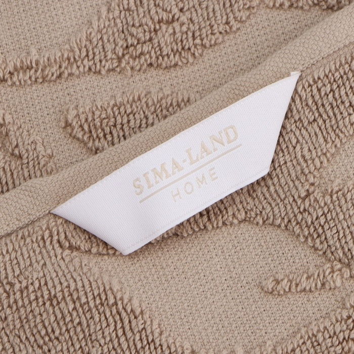 Полотенце махровое SL HOME: Boho "Саббиа" 50х90 см, 100% хлопок, 520 г/м2