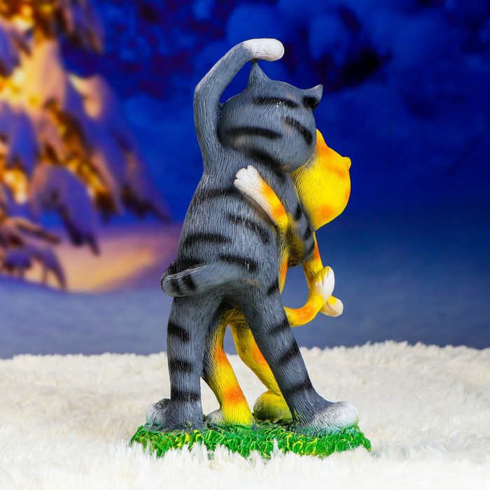 Садовая фигура Садовая фигура "Кошки Март навсегда" 32х18х12см