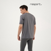 Футболка мужская со вставками, базовая, размер XXL (54), цвет серый