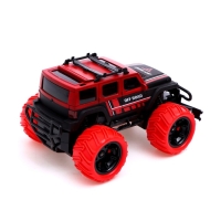Джип радиоуправляемый «Бигфут», 1:20, работает от аккумулятора, цвет чёрно-красный Джип радиоуправляемый «Бигфут», 1:20, работает от аккумулятора, цвет чёрно-красный