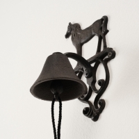 Колокол сувенирный чугун "Лошадь" 13х13,5х24,5 см Колокол сувенирный чугун "Лошадь" 13х13,5х24,5 см