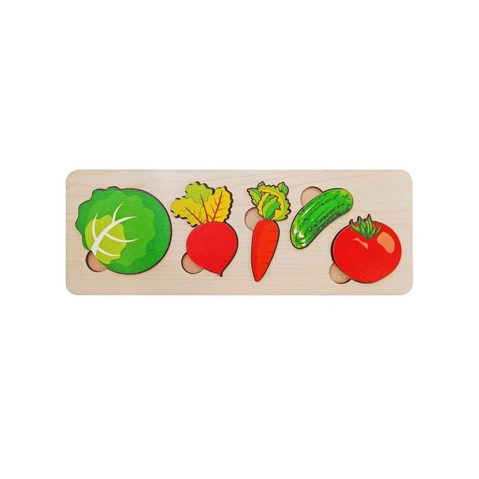 Рамка-вкладыш &laquo;Овощи&raquo;, 5 элементов