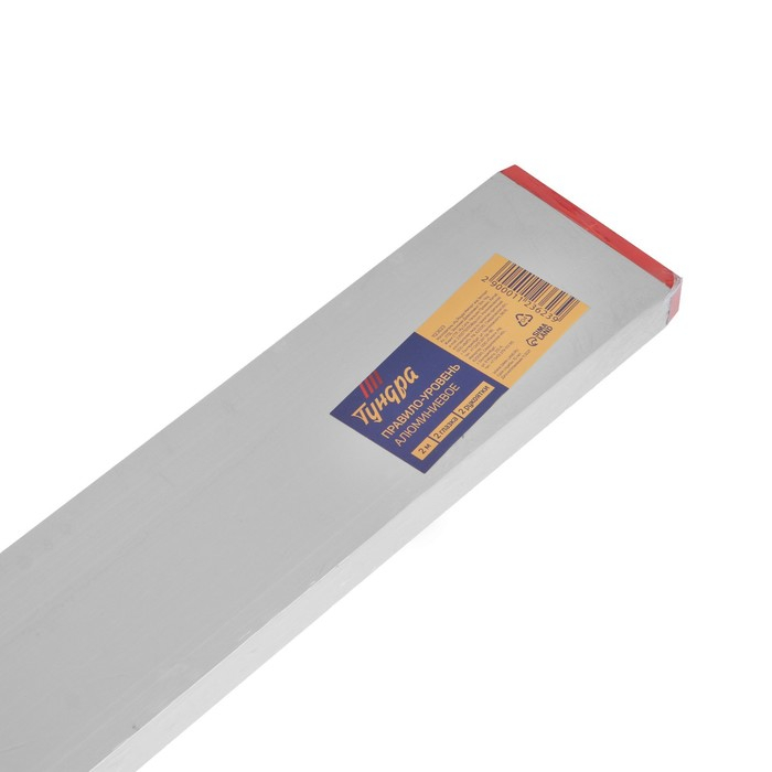 Правило-уровень алюминиевое ТУНДРА, 2 глазка, 2 рукоятки, 2 м