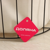 Корзина для белья Доляна &laquo;Лофт&raquo;, 35&times;40 см
