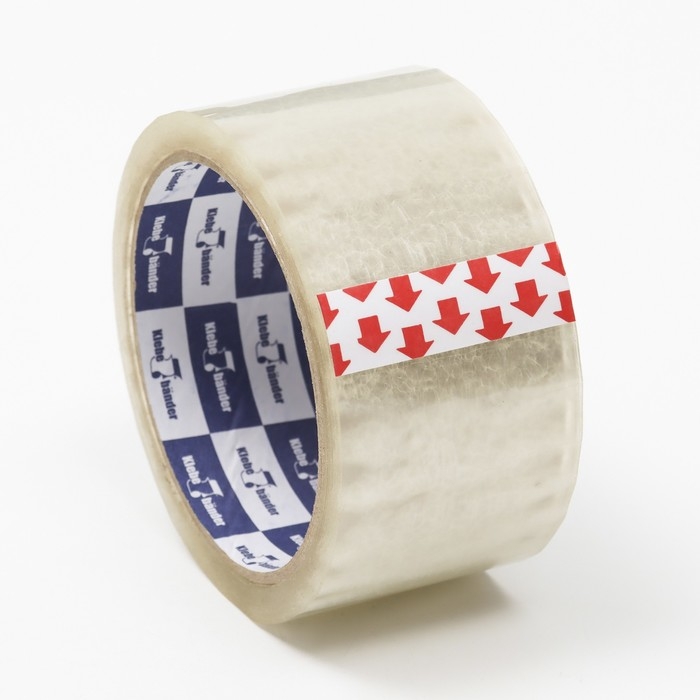 Упаковочная лента Klebeb&auml;nder, 48мм*50м, 40мкм, прозрачная