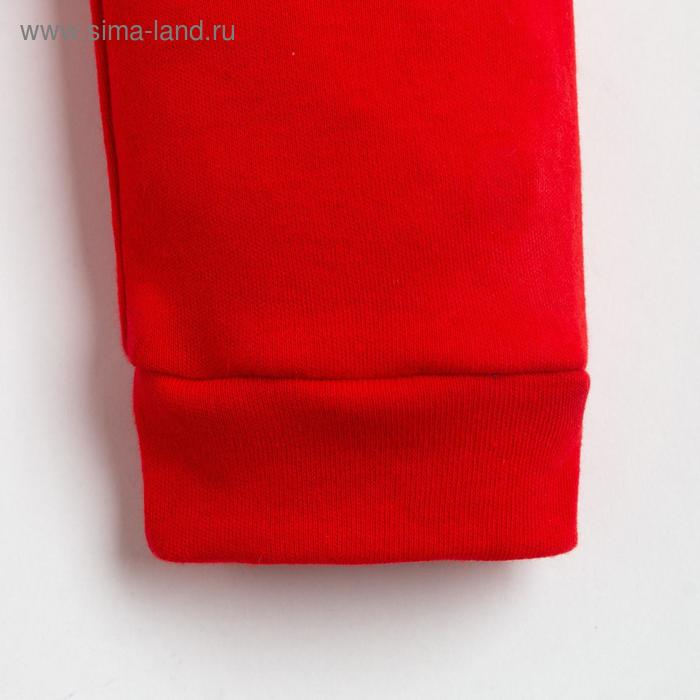 Комбинезон Крошка Я Комбинезон Крошка Я "Happy winter 2", рост 74-80 см, красный