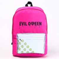 Рюкзак со светоотражающим карманом, 30 см х 15 см х 40 см "Плохие девочки", Злодейки Рюкзак со светоотражающим карманом, 30 см х 15 см х 40 см "Плохие девочки", Злодейки