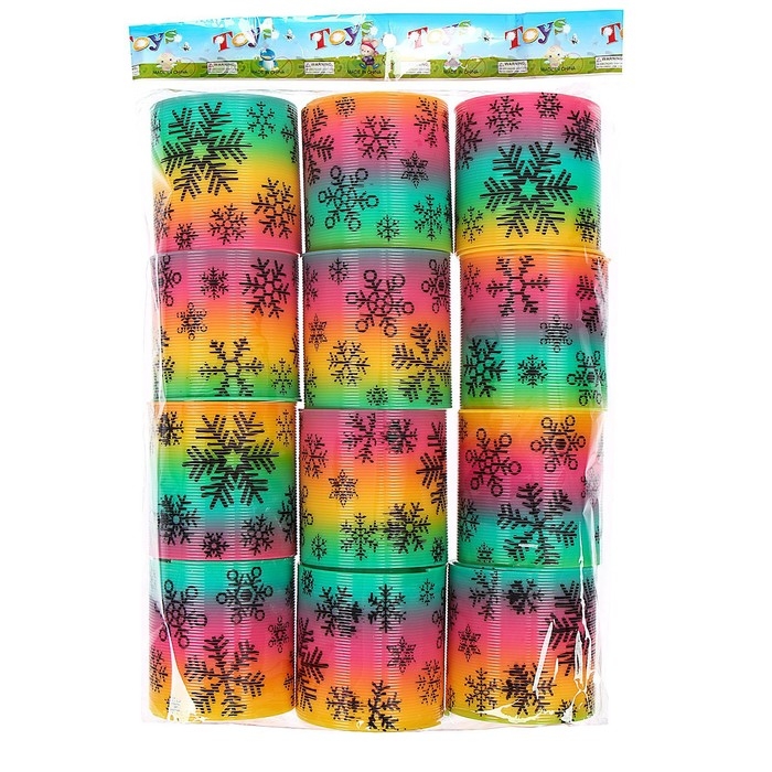 Пружинка-радуга «Снежинки» Пружинка-радуга «Снежинки»