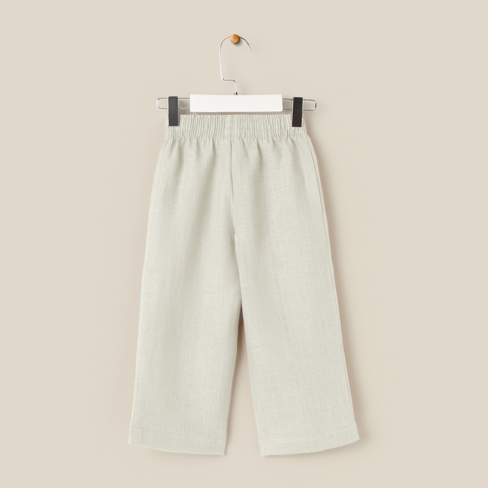 Костюм детский домашний (рубашка и брюки) SL HOME р 34 (122-128), светло-зеленый