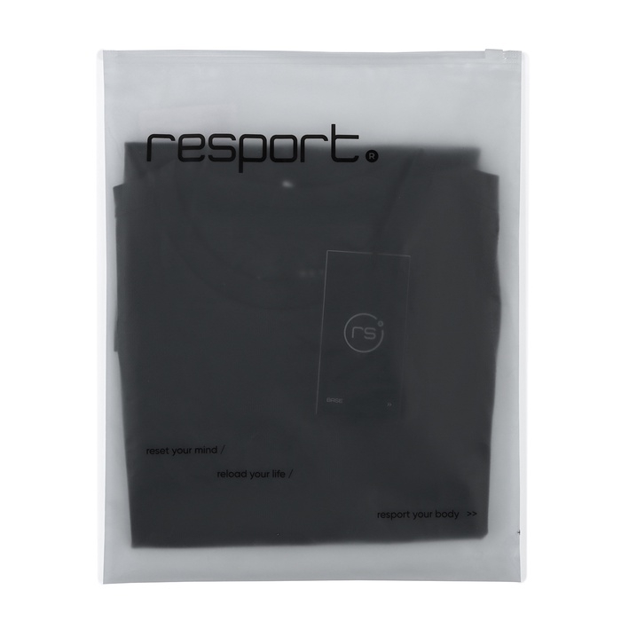 Футболка мужская, базовая, размер S (46) , цвет черный