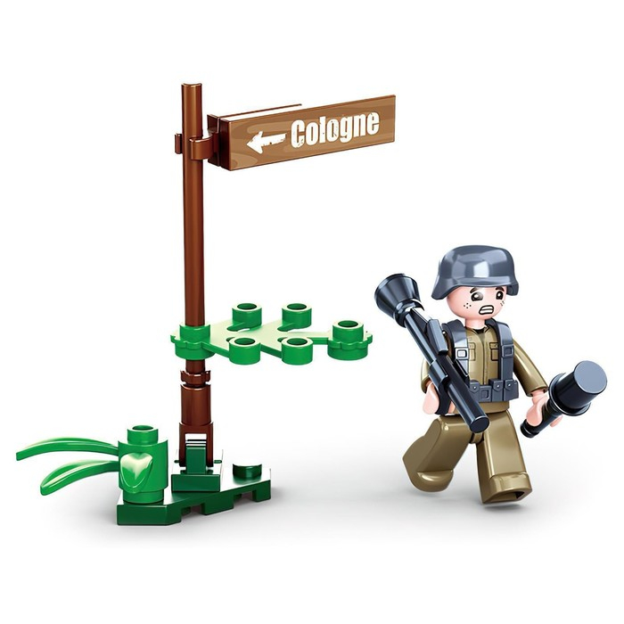 Конструктор Армия ВОВ &laquo;Танк М3 Стюарт&raquo;, 344 детали