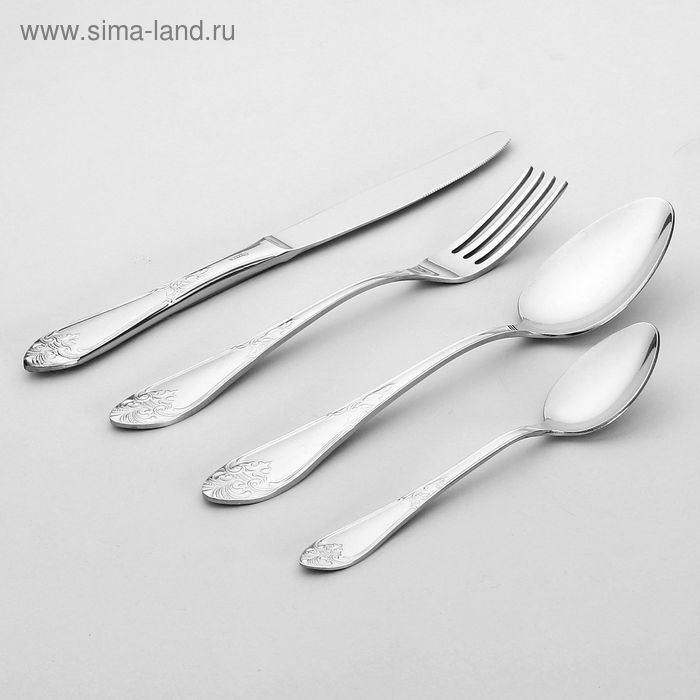 Набор столовых приборов «Дворцовый», 24 предмета, декоративная коробка Набор столовых приборов «Дворцовый», 24 предмета, декоративная коробка