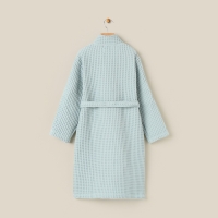 Халат вафельный детский SL HOME: Kids "Аззура", размер 32, 100% хлопок, 280 г/м2 Халат вафельный детский SL HOME: Kids "Аззура", размер 32, 100% хлопок, 280 г/м2