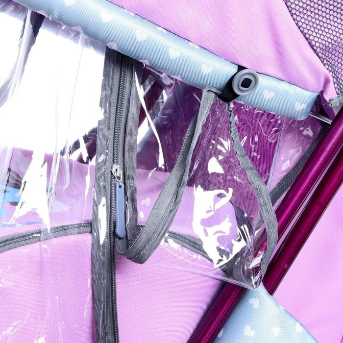 Санки-коляска &laquo;Наши детки 5-2&raquo;, цвет лилия