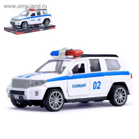 Машина инерционная «Полиция Круизёр», открываются двери Машина инерционная «Полиция Круизёр», открываются двери