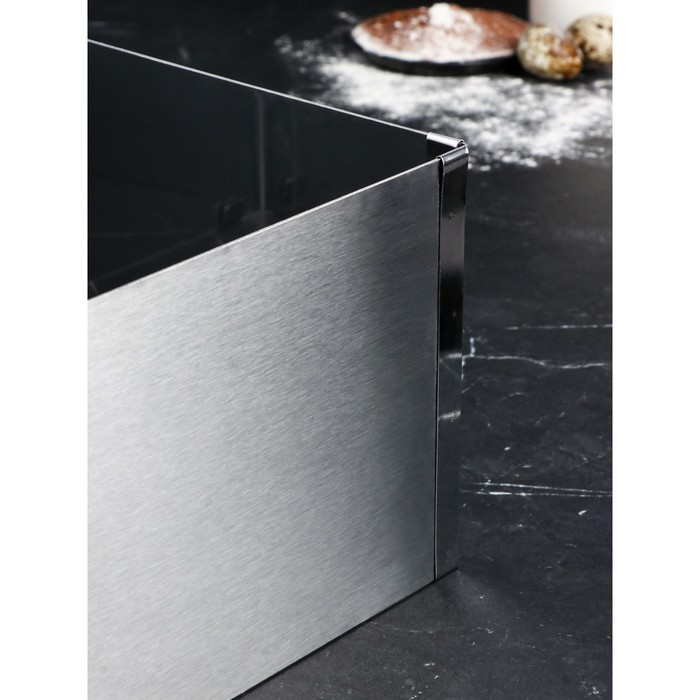 Форма раздвижная для выпечки &laquo;Прямоугольная&raquo;, h-14 см, 18х32 - 26х50 см