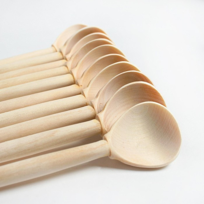 Заготовки для декорирования "Ложки малые", 10 шт., размер: 14,5 &times; 3,5 см