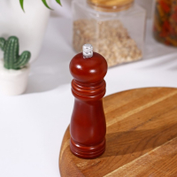 Мельница для специй Доляна &laquo;Дуновение леса&raquo;, 15,5 см, керамический механизм, цвет коричневый