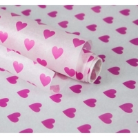 Бумага силиконизированная &laquo;Сердце&raquo;, для выпечки, 0,38 х 5 м