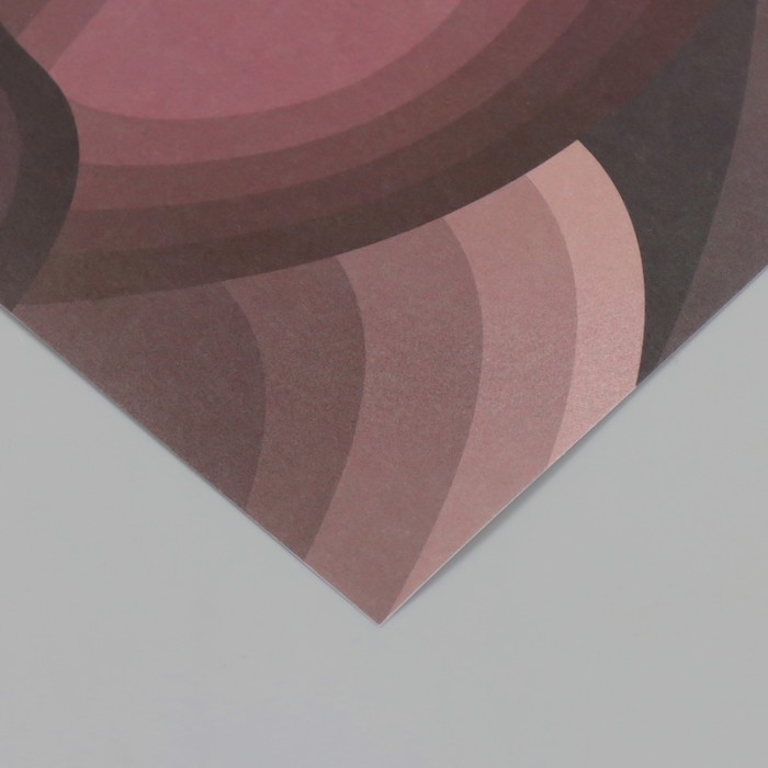 Бумага для скрапбукинга "Лепестки" плотность 180 гр набор 10 шт 15,5х17 см