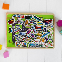 Конструктор магнитный «Городское движение», игровое поле: 29 × 21 см Конструктор магнитный «Городское движение», игровое поле: 29 × 21 см