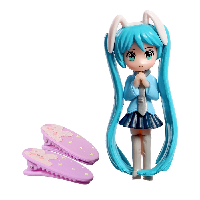 Кукла-сюрприз &laquo;Малышка Юкки&raquo;, в чемодане, с заколками, МИКС