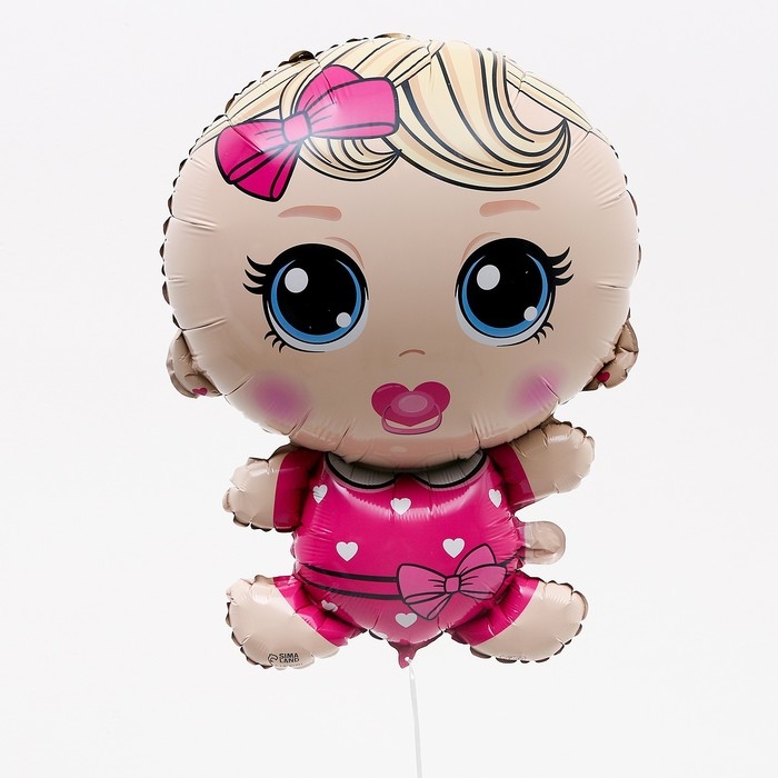 Воздушный шар фольгированный 24 Воздушный шар фольгированный 24" «Малышка», без подложки