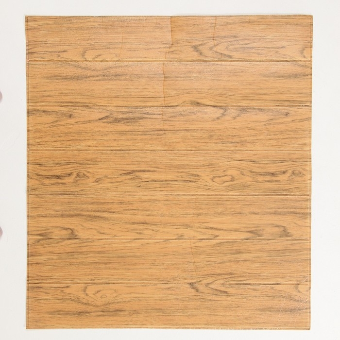 Самоклеящаяся ПВХ панель Самоклеящаяся ПВХ панель "Коричневая доска" 70*77см